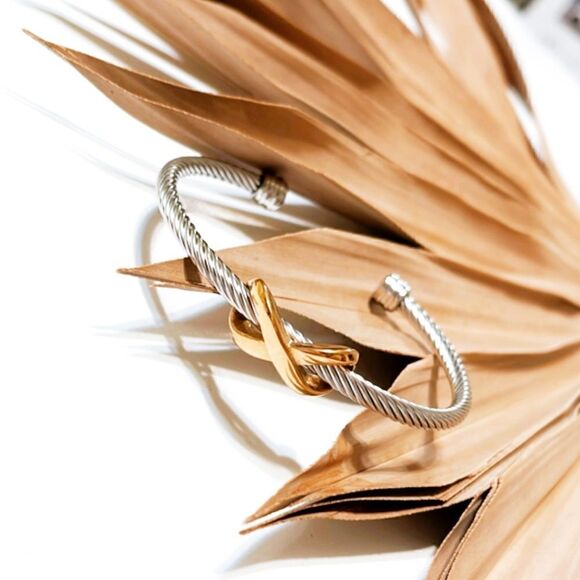 Classic silver bangle #722 - Picture 2 of 4